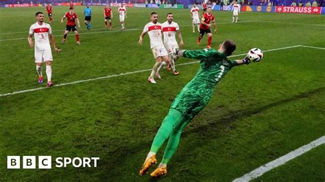 Euro 2024: Mert Gunok compared with Gordon Banks after  .